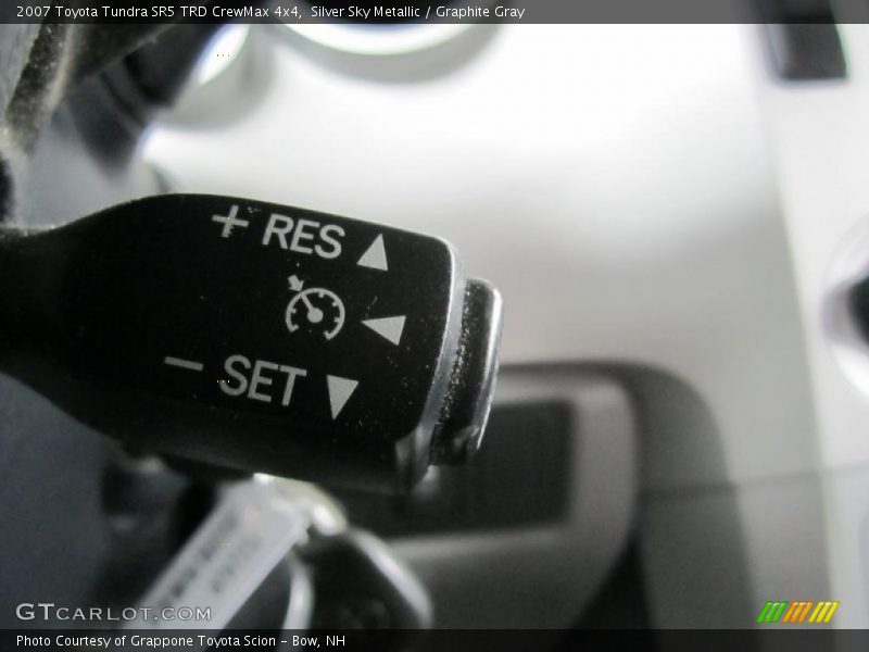 Silver Sky Metallic / Graphite Gray 2007 Toyota Tundra SR5 TRD CrewMax 4x4