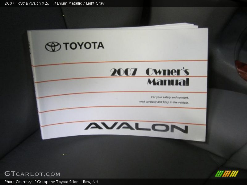 Titanium Metallic / Light Gray 2007 Toyota Avalon XLS