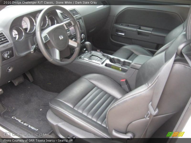  2010 Challenger R/T Classic Dark Slate Gray Interior