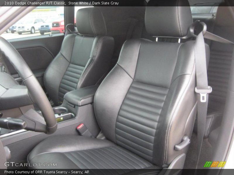 Stone White / Dark Slate Gray 2010 Dodge Challenger R/T Classic