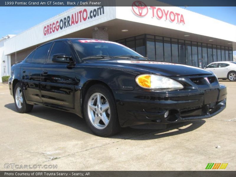 Black / Dark Pewter 1999 Pontiac Grand Am GT Sedan