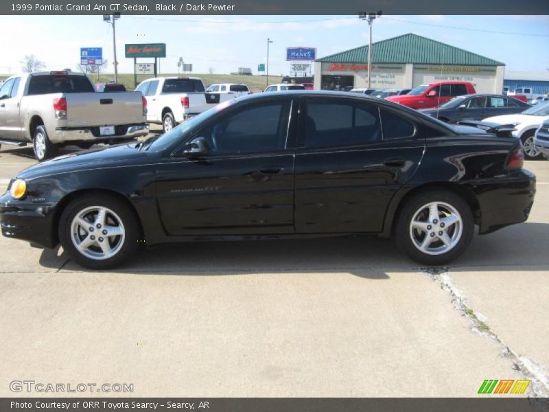 Black / Dark Pewter 1999 Pontiac Grand Am GT Sedan