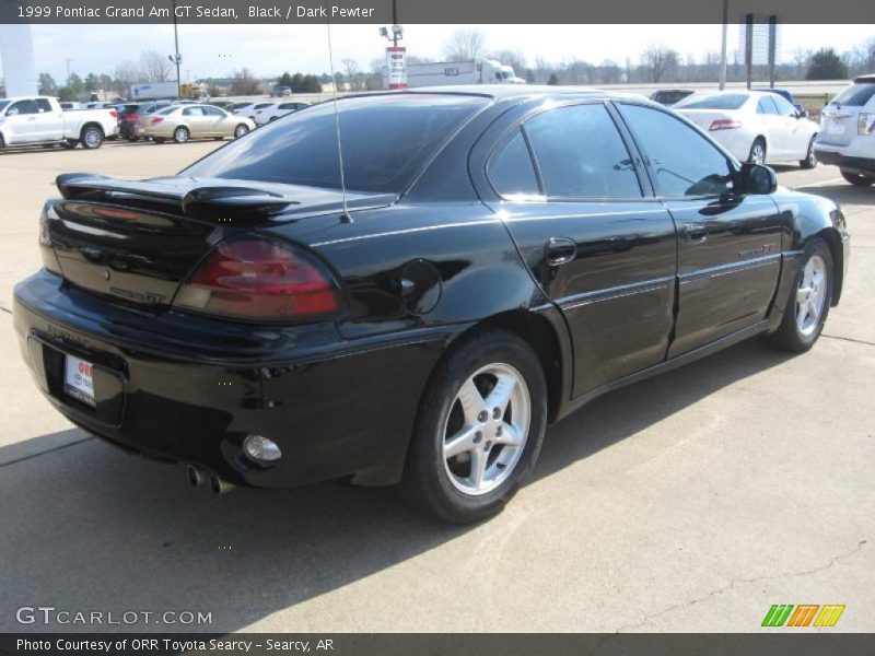 Black / Dark Pewter 1999 Pontiac Grand Am GT Sedan