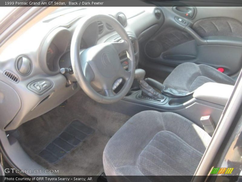 Black / Dark Pewter 1999 Pontiac Grand Am GT Sedan