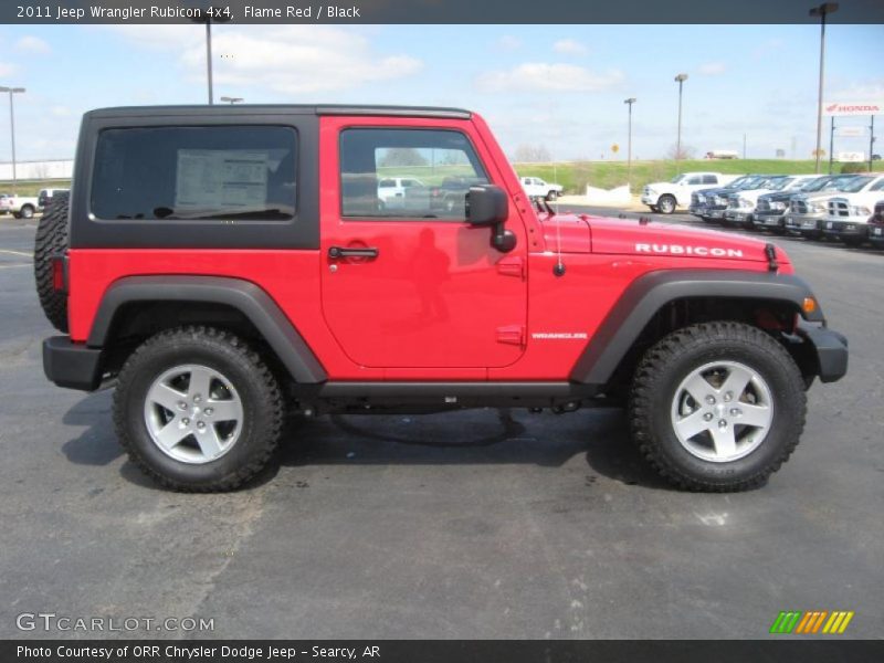  2011 Wrangler Rubicon 4x4 Flame Red