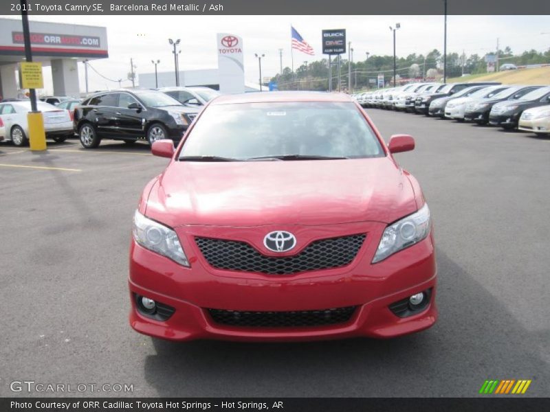  2011 Camry SE Barcelona Red Metallic