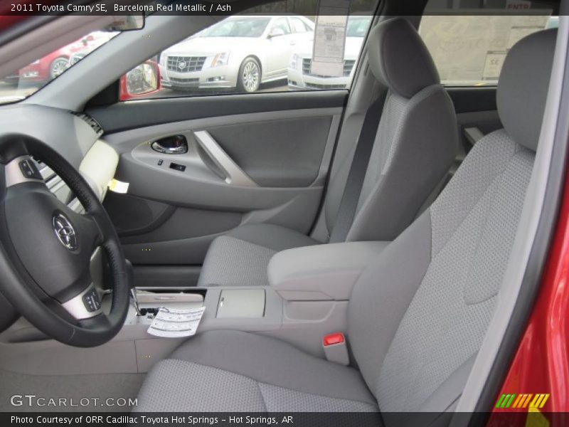  2011 Camry SE Ash Interior