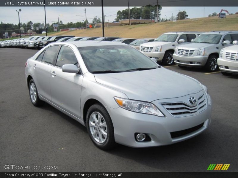 Classic Silver Metallic / Ash 2011 Toyota Camry LE