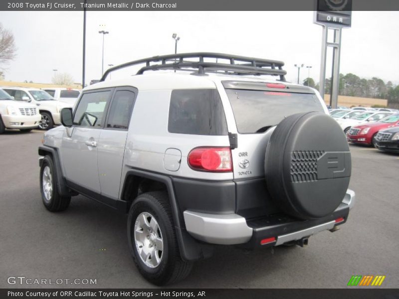 Titanium Metallic / Dark Charcoal 2008 Toyota FJ Cruiser