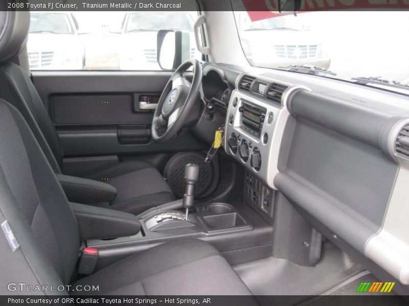 Titanium Metallic / Dark Charcoal 2008 Toyota FJ Cruiser