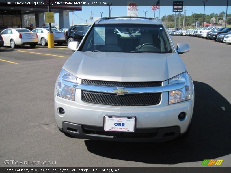 Silverstone Metallic / Dark Gray 2008 Chevrolet Equinox LTZ