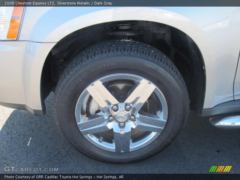 Silverstone Metallic / Dark Gray 2008 Chevrolet Equinox LTZ