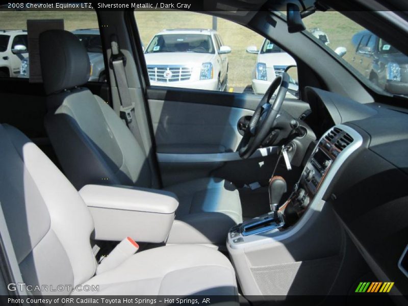 Silverstone Metallic / Dark Gray 2008 Chevrolet Equinox LTZ