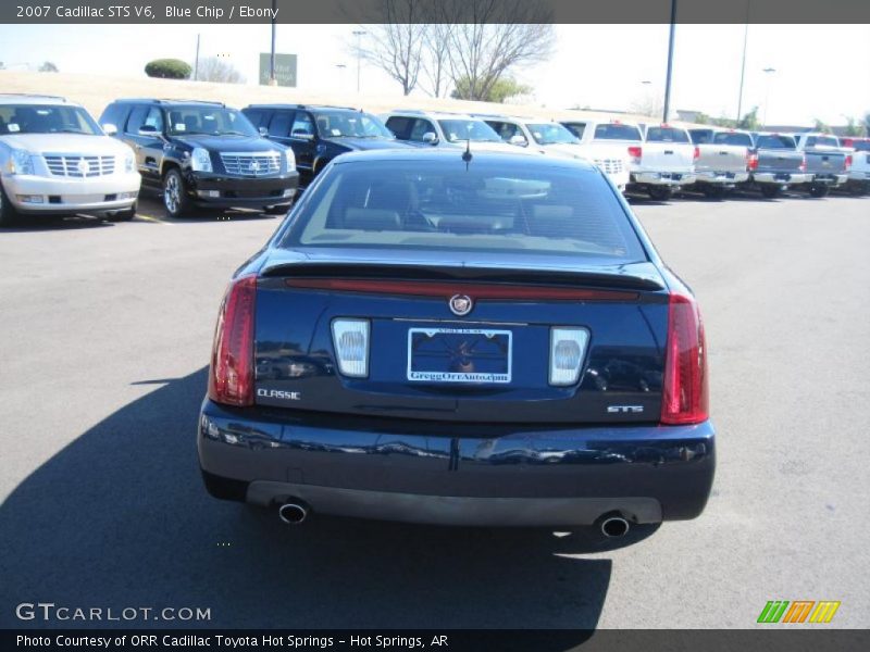 Blue Chip / Ebony 2007 Cadillac STS V6