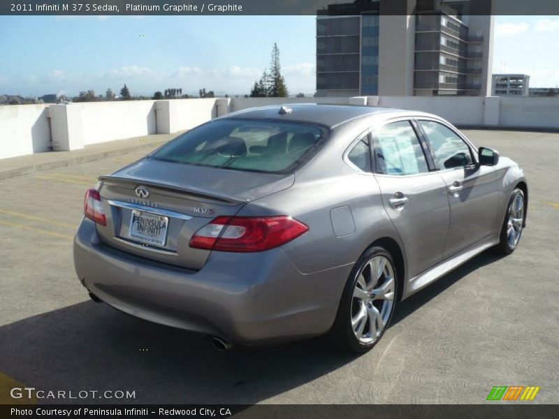 Platinum Graphite / Graphite 2011 Infiniti M 37 S Sedan