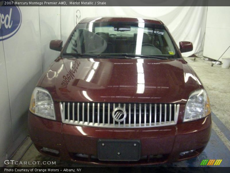 Merlot Metallic / Shale 2007 Mercury Montego Premier AWD