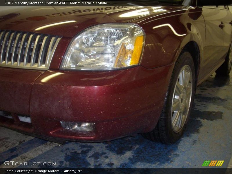 Merlot Metallic / Shale 2007 Mercury Montego Premier AWD