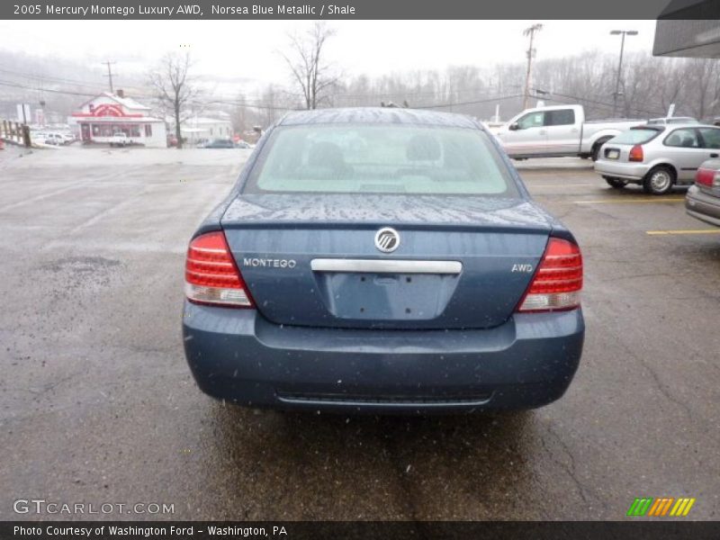 Norsea Blue Metallic / Shale 2005 Mercury Montego Luxury AWD