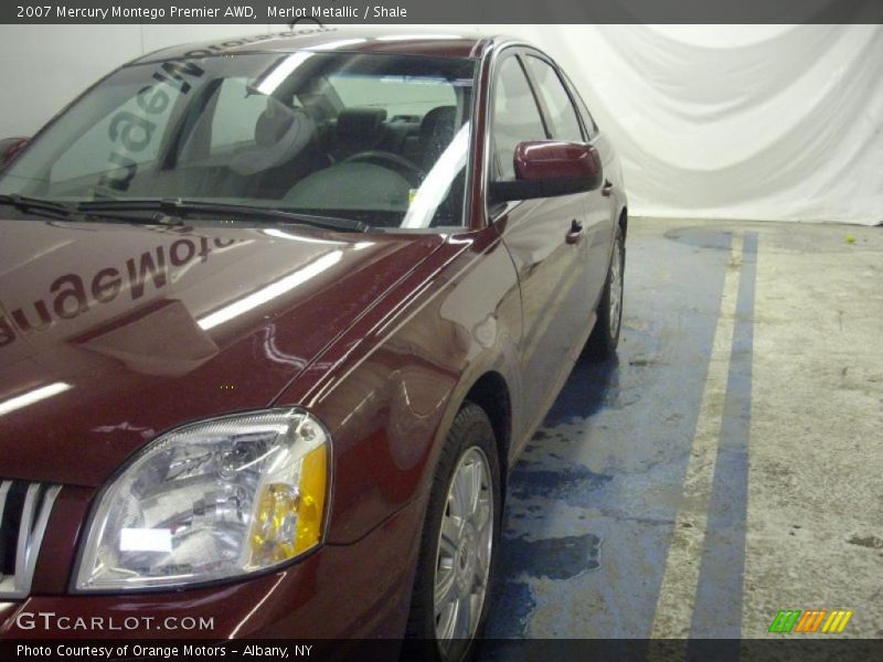 Merlot Metallic / Shale 2007 Mercury Montego Premier AWD