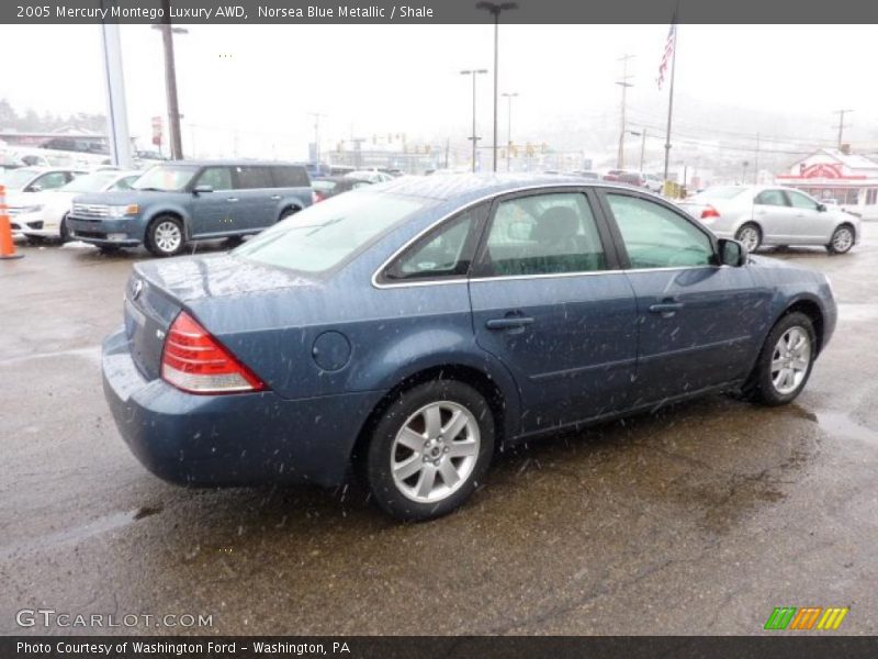 Norsea Blue Metallic / Shale 2005 Mercury Montego Luxury AWD