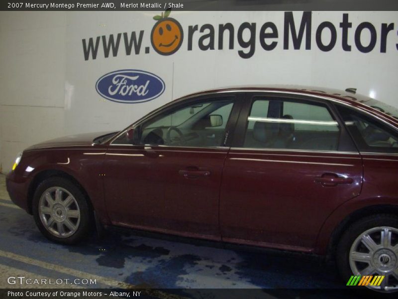 Merlot Metallic / Shale 2007 Mercury Montego Premier AWD