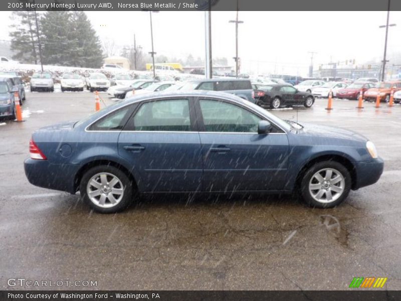 Norsea Blue Metallic / Shale 2005 Mercury Montego Luxury AWD