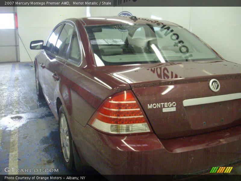 Merlot Metallic / Shale 2007 Mercury Montego Premier AWD