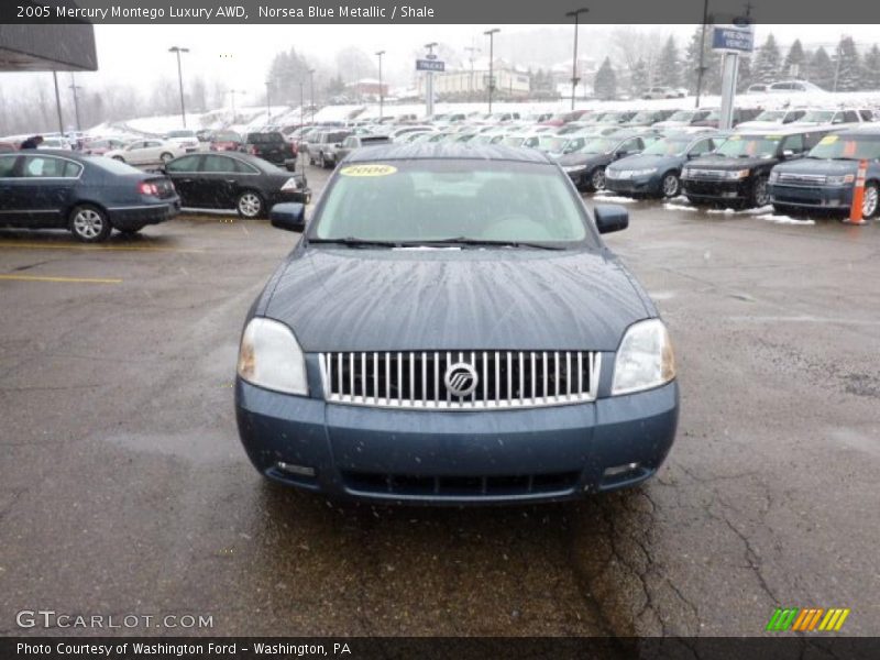 Norsea Blue Metallic / Shale 2005 Mercury Montego Luxury AWD
