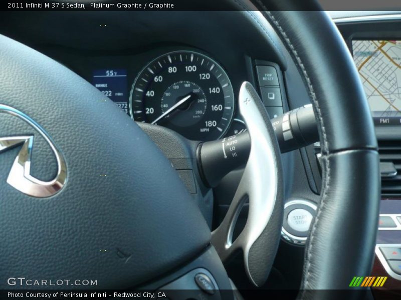 Controls of 2011 M 37 S Sedan