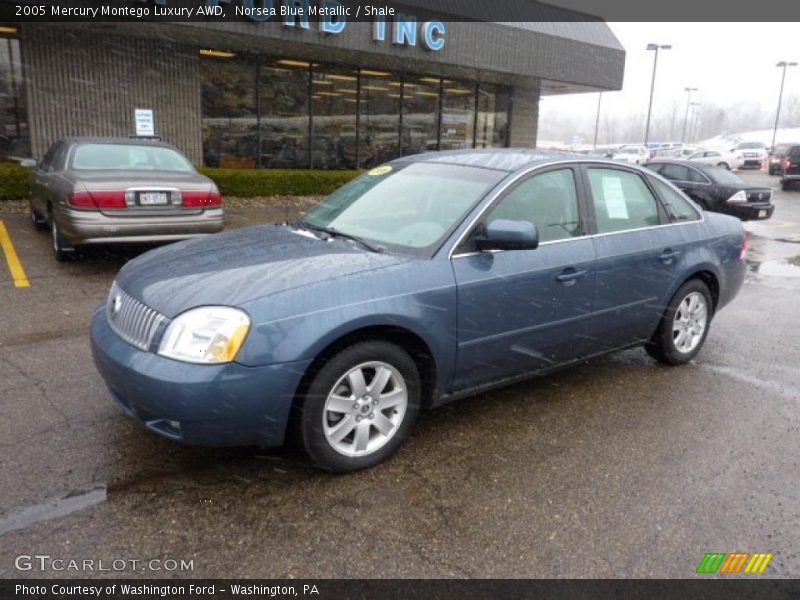 Norsea Blue Metallic / Shale 2005 Mercury Montego Luxury AWD