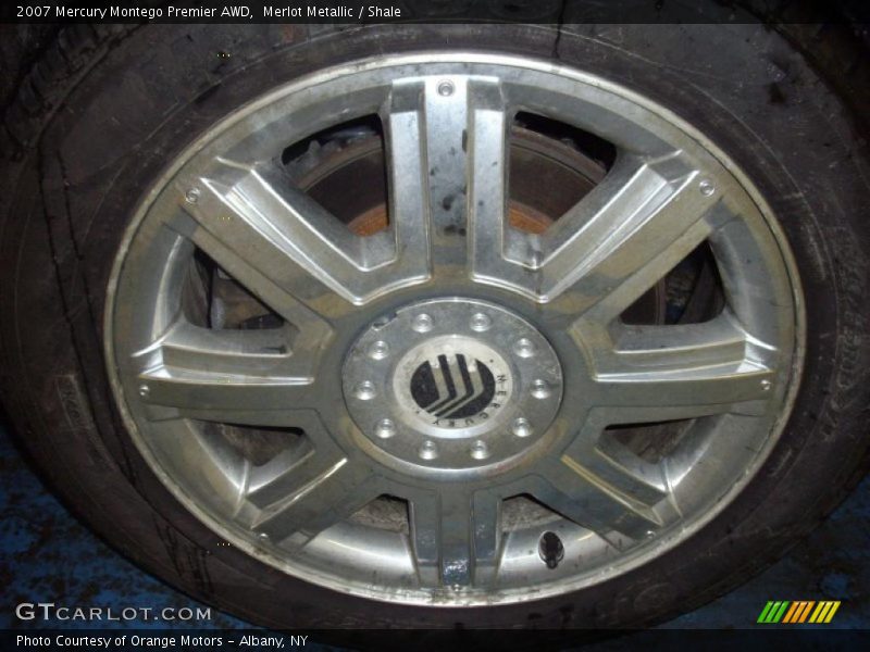 Merlot Metallic / Shale 2007 Mercury Montego Premier AWD