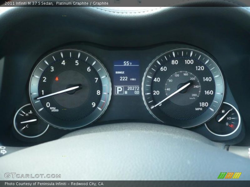  2011 M 37 S Sedan 37 S Sedan Gauges