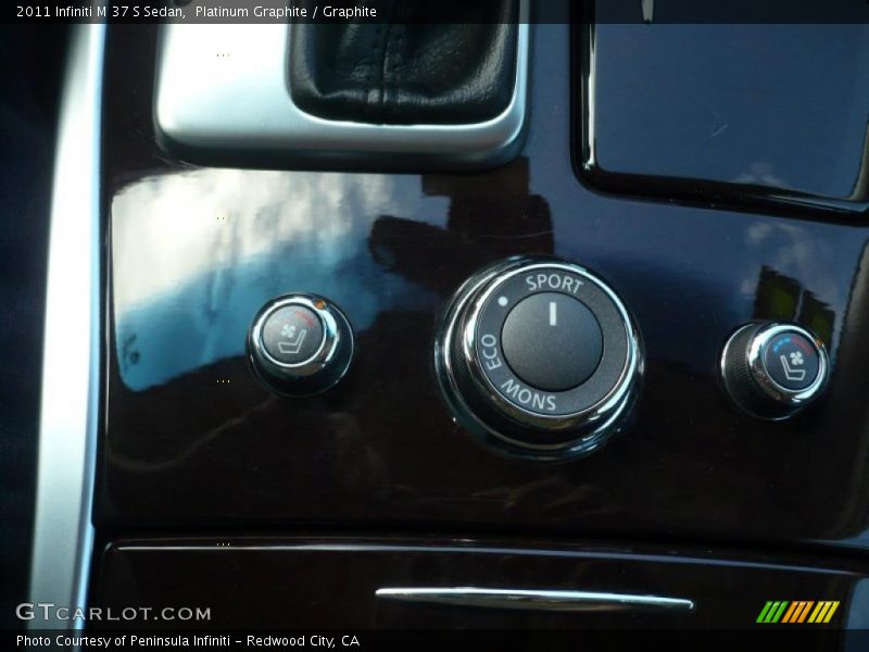 Controls of 2011 M 37 S Sedan