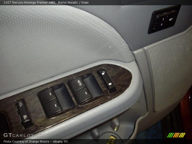 Merlot Metallic / Shale 2007 Mercury Montego Premier AWD