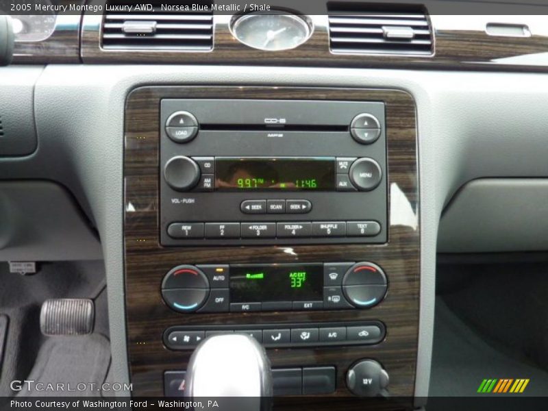 Controls of 2005 Montego Luxury AWD