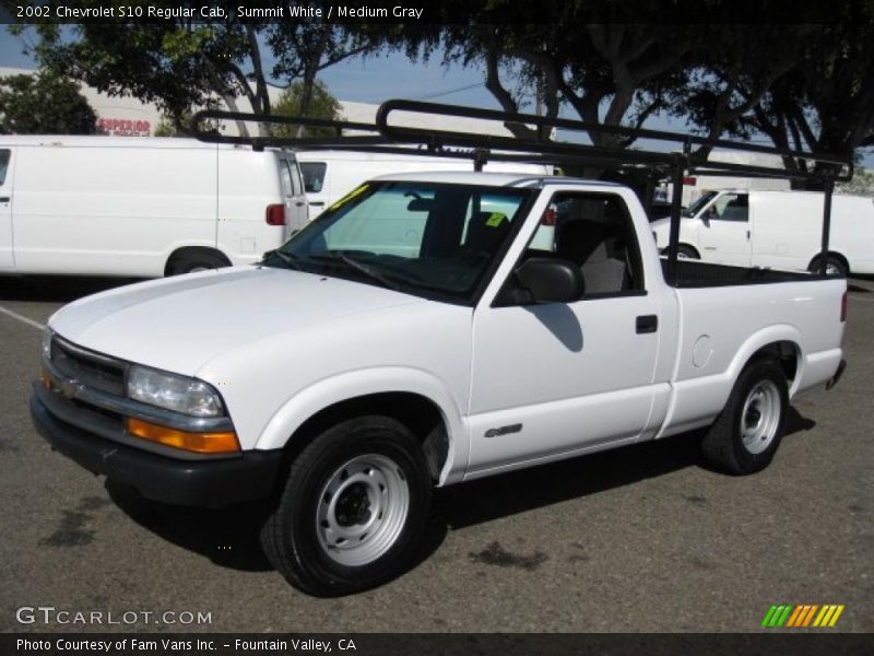  2002 S10 Regular Cab Summit White