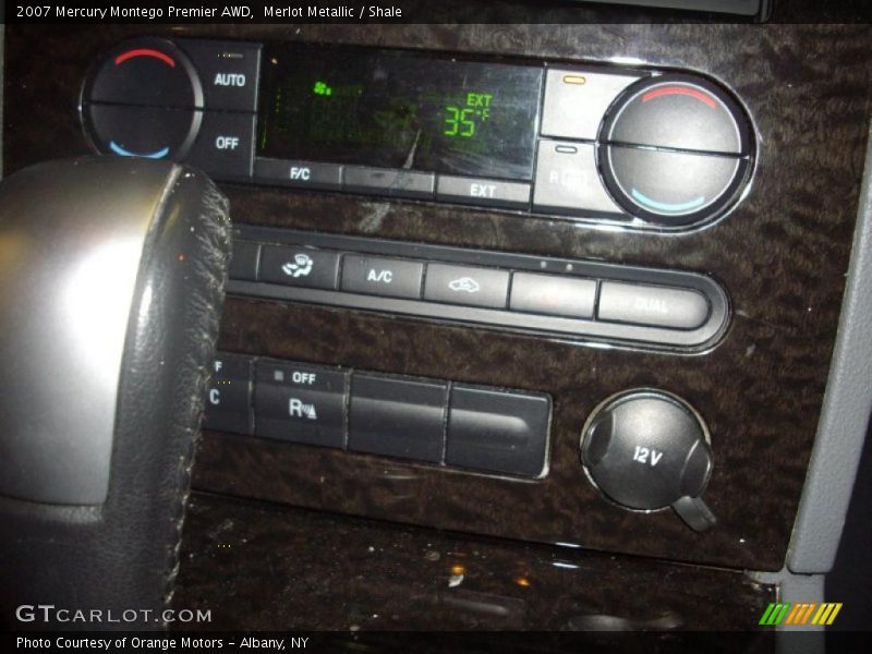 Merlot Metallic / Shale 2007 Mercury Montego Premier AWD