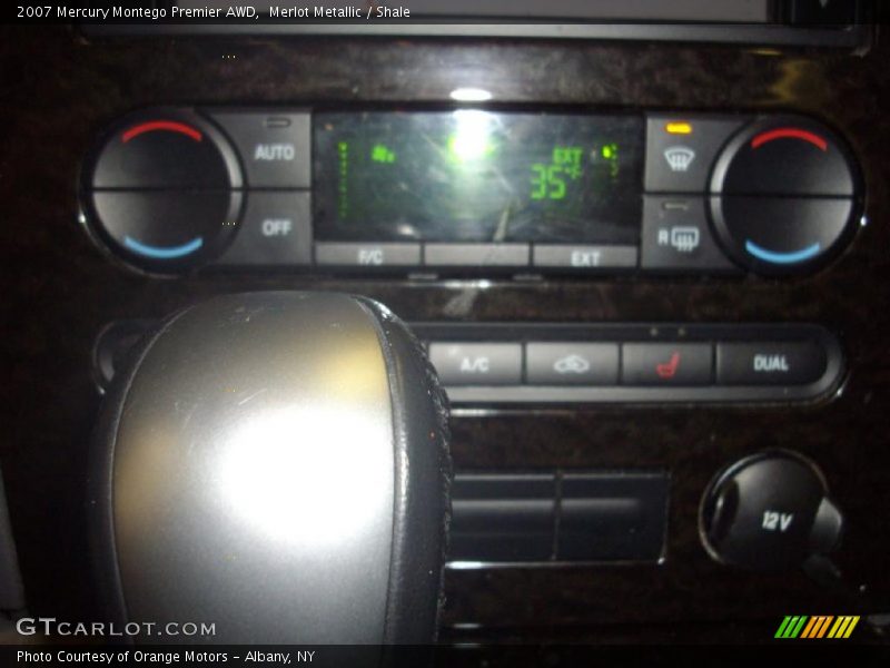 Merlot Metallic / Shale 2007 Mercury Montego Premier AWD