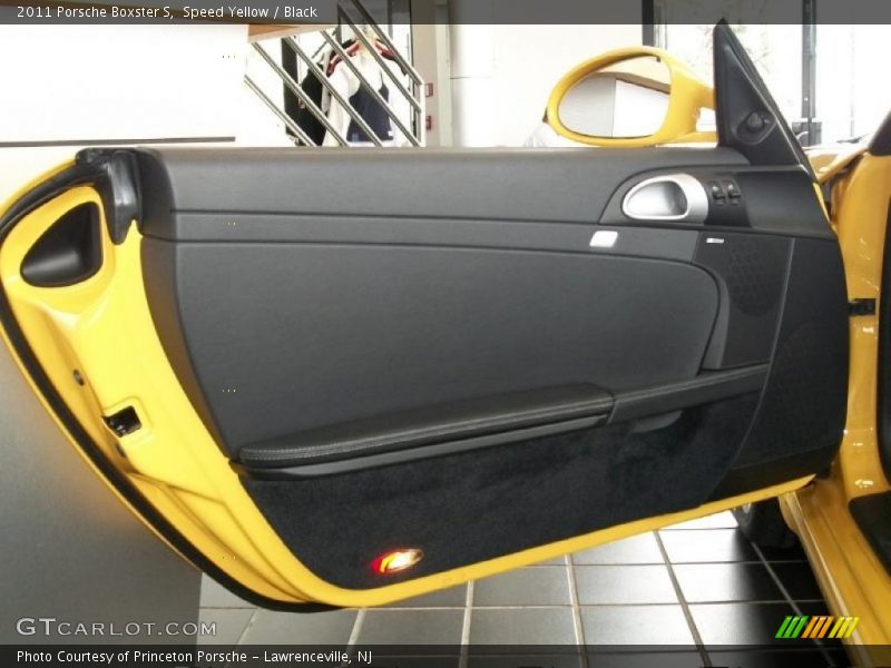 Speed Yellow / Black 2011 Porsche Boxster S