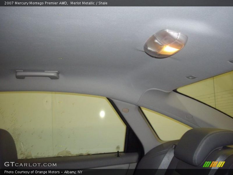 Merlot Metallic / Shale 2007 Mercury Montego Premier AWD