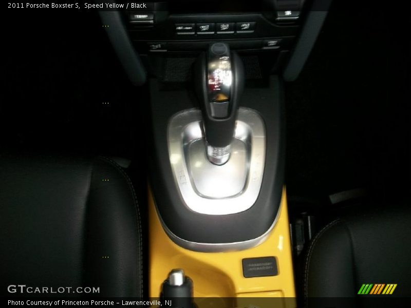 Speed Yellow / Black 2011 Porsche Boxster S