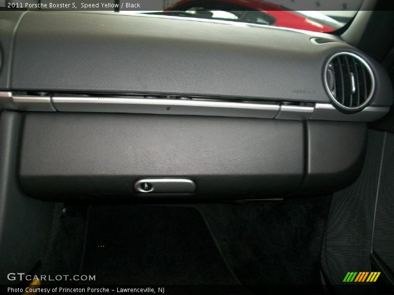 Speed Yellow / Black 2011 Porsche Boxster S