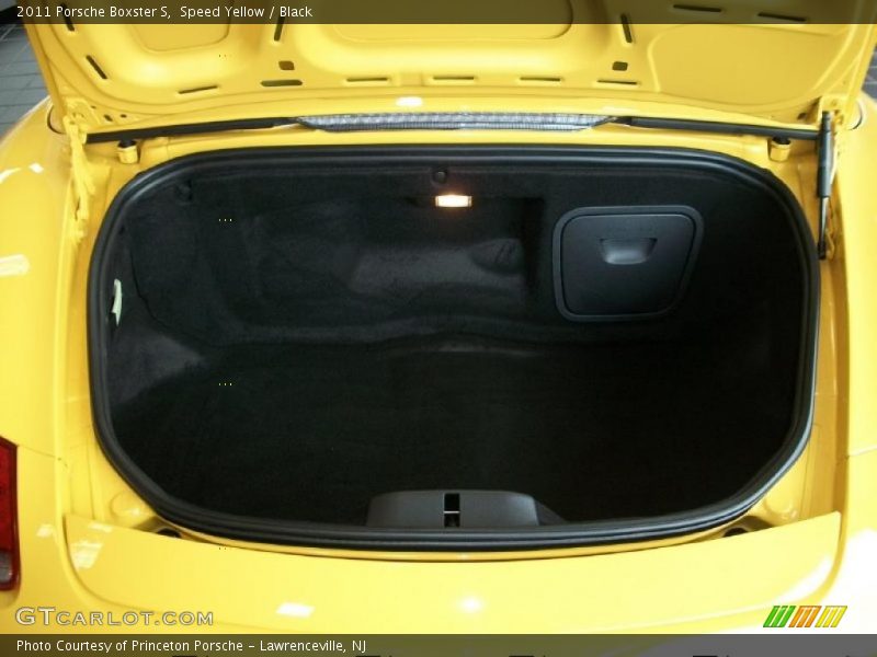 Speed Yellow / Black 2011 Porsche Boxster S
