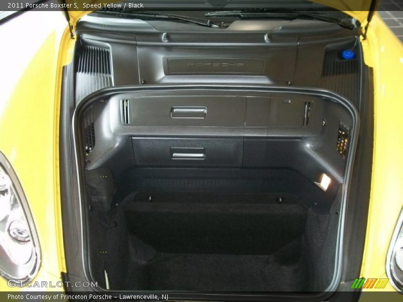 Speed Yellow / Black 2011 Porsche Boxster S