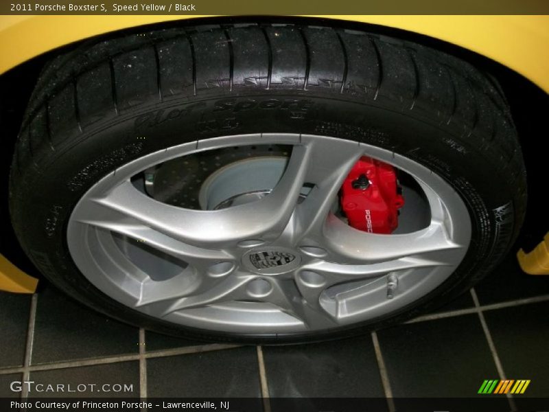 Speed Yellow / Black 2011 Porsche Boxster S