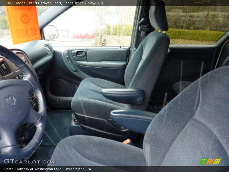  2003 Grand Caravan Sport Navy Blue Interior