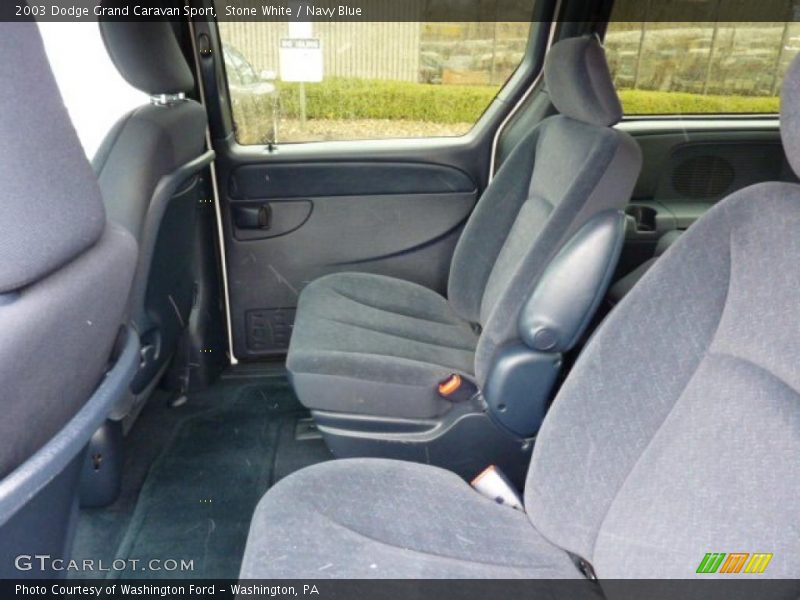  2003 Grand Caravan Sport Navy Blue Interior