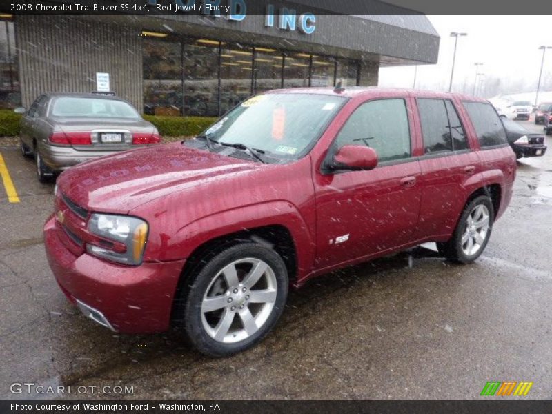 Red Jewel / Ebony 2008 Chevrolet TrailBlazer SS 4x4