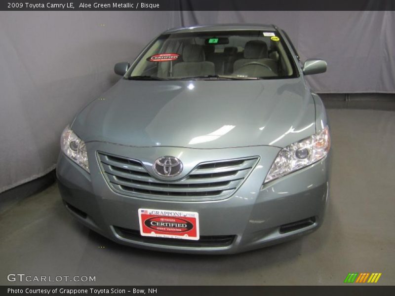 Aloe Green Metallic / Bisque 2009 Toyota Camry LE