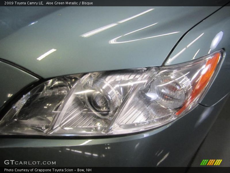 Aloe Green Metallic / Bisque 2009 Toyota Camry LE